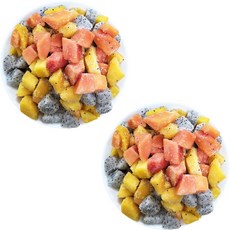 아침과저녁 과일 믹스 혼합과일 3종, 2개, 1kg