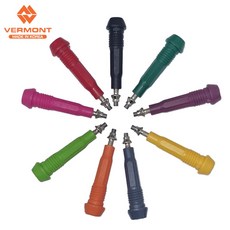 버먼트 국내제작 등산스틱 교체용 스틱촉 1개 컬러스틱촉, 블랙