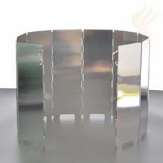 불꽃스토어 부르스타바람막이 캠핑용 10단 바람막이