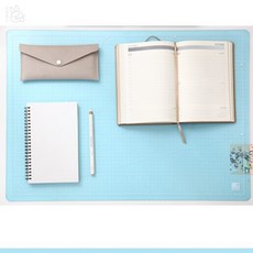 롱스팜 윈스타 A2 반투명블루 컷팅판 데스크테리어