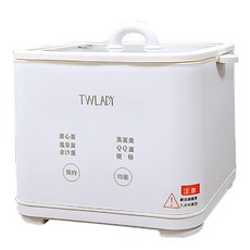 TWLADY 蒸煮蛋器 多功能智能溫控 12小時預約, TW-1011