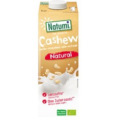 Natumi 나투미 플랜트 드링크 캐슈 내추럴, 4개, 1L
