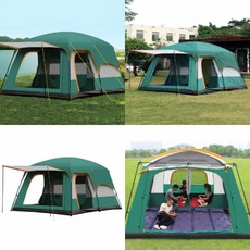 요비월드 8인용텐트 그린 치기쉬운텐트 5인용텐트 쉬운텐트