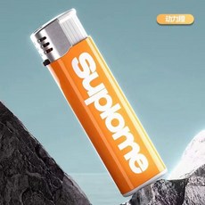 라이타물총 라이터 카메라 놀리기 가짜 몰래 깜짝 물총, 오렌지, 1개