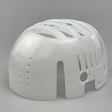 진브릭 경량 경작업모 범프캡 내피, 흰색, 1개