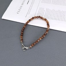 가방끈 스트랩 체인 구슬 브라운 레오파드 핸드메이드 줄 핸드백 크로스 교체용 메탈 토트 부자재 리폼 수선 탈부착 손잡이 핸들