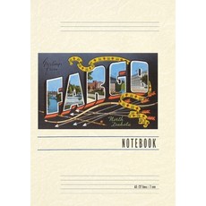 (영문도서) Vintage Lined Notebook Greetings from Fargo Paperback, Found Image Press, English, 9798385430581