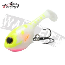 WALK FISH 소프트 루어 Balloonfish 60mm 9.7g 1pcs 모든 물고기를위한 후크가있는 Deraball 인공, 05 F 6