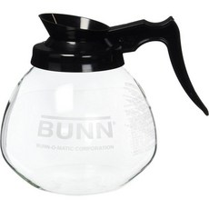 일반 공급 창고 BUNN 12컵 표준 데칸 커피포트 호환 투명/검정 대형 BP2580263636