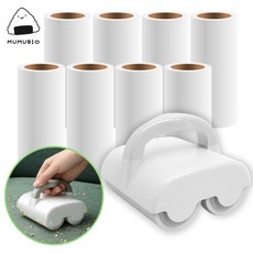 무무비 돌돌이 세트 리필 포함 사선 돌돌이테이프 테이프클리너, 1세트