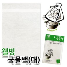 하니 웰빙 국물백(대 3매) 0296 일회용 멸치 국물티백
