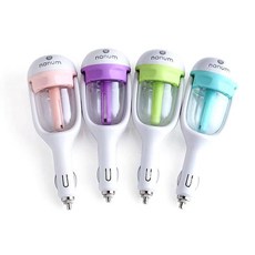 차량용 각도조절 미니 가습기 방향제 탁상용가습기 새차선물, 상세페이지참조, 차량용 미니가습기-핑크