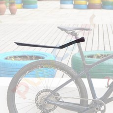 PCB 快拆式擋泥板 RC50 土除 後擋泥板 免工具安裝 公路車 登山車適用, 1個, 黑色