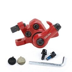 8/10 인치 전기 스쿠터 KUGOOM4 다양한 유지 보수 예비 부품 도구 브레이크 디스크 핸들 바 캘리퍼스, 11 Brake E, 1개