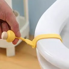 튼튼한 화장실 변기 시트 커버 고리형 위생 클립 손잡이 뚜껑 만능
