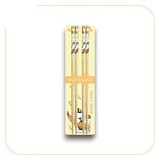 寶貝龍 正版 貓福珊迪竹筷 21CM 竹筷 木筷 防滑筷 環保筷 天然竹筷 多款可選, 1個, MF52431C