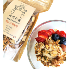 마미구움 수제 저칼로리 저당그래놀라, 180g, 1개, 시나몬 LOW당그래놀라