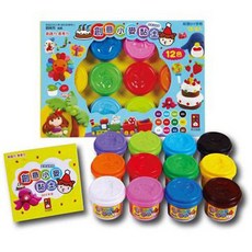 風車圖書 創意小麥黏土12色 (新版)