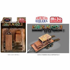 AD 1:64 比賽日 運輸車隊模型 保鏢人偶 沙灘女孩 閤金人偶 車模場景 加長車模 閤金擺件 保鏢人偶 微縮人偶 C, 1個, 廢棄車架