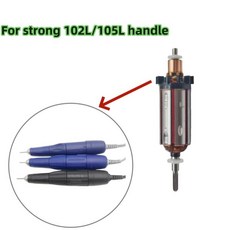 핸들 모터 로터 핸드 피스 매니큐어 기계 네일 드릴 교체, 1개, 3. 10PCS