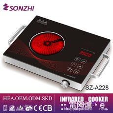 智能電陶爐廠家出口外貿電器跨境中東家電工廠110V電磁爐竈cooker, 110V美規3500W英文彩色包裝6臺/件:1個