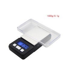 數字電子秤 高精度珠寶秤, 1個, 1000g/0.1g
