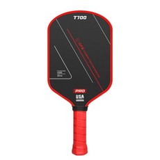 T700 碳纖維 匹克球拍, 碳纖維T700PRO紅色1拍 - 贈2球, 1套