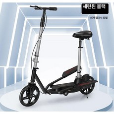 2륜 걷는 자전거 스텝 공원 이륜 브레이크 어르신 레저 야외 마실 성인용 워킹 산책 유산소, 포함 쿨블랙 접이식 포함, 기본 모델명/품번