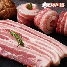 물가안정특가 양쪽칼집 벌집삼겹살500g*4팩 총 2kg내외 온가족 바베큐파티, 4개, 500g