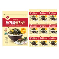 바다모아 김자반 들기름 돌자반, 55g, 10개