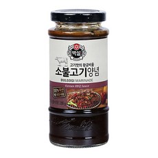 백설소불고기양념 290G씨제이제일제당(주), 1개, 290g