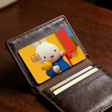 만화 토끼 귀여운 M-Miffy n-nijntje 장식 고급 카드 스티커 직불 신용 은행 스킨 커버 선물 학생용, 01 18x13.5CM, 14 z15