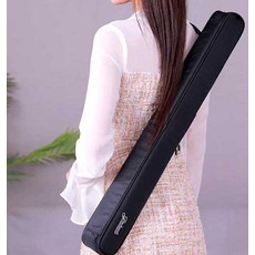 대금케이스 피리 단소 플룻 긴악기 보관파우치 악기전용 가방, 레드 4팩 71cm