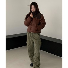 매장정품 코드그라피 CGP (우먼) RDS 에센셜 숏다운 점퍼_브라운 CBEWWIH070MC 110605