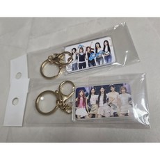 리센느 굿즈 아크릴 포토 키링 키홀더 열쇠고리, 랜덤발송