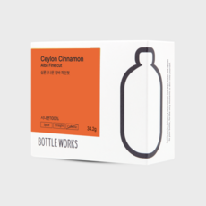 보틀웍스 실론시나몬티 9TB 스리랑카 알바등급 계피차 티백, 1박스, 9개입, 3.8g