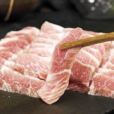 [산들한돈] 1등급이상 한돈가브리살(등심덧살)_구이용 500g, 1세트