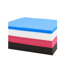 압축스펀지 PE폼 EPE포장 방진 충격 폼보드 롤러, 100cmx100cm, 레드, 15mm