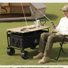 캠핑 웨건상판 롤테이블 피크닉 짐수레 뚜껑 전용 카트테이블, 1개, 1jsb 3S 웨건 중