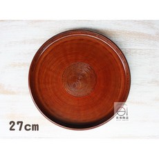佐和陶瓷 27cm夏目丸托皿 - 日本製, 1個