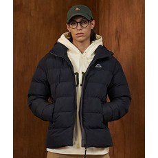 KAPPA 후드 웰론패딩 유니 네이비