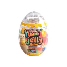 계란모양 야미 젤리빈, 2개, 50g