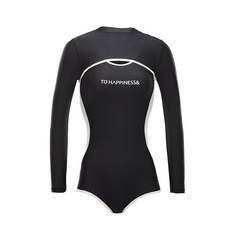 여성 긴팔 패션 자외선 차단 수영복 비키니