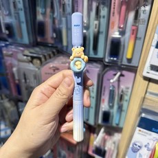 北極光8601黃油小熊磁吸鋼筆禮品超市文具店, 1個裝, 【8601普通款】藍色:EF尖