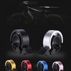 크롬 금속 자전거 싸이클 경량 용품 경적 벨 장착 도금 안전 소형 재질 핸들, 1개, 01)미니자전거벨(실버)