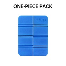 야외 폼 매트 XPE 접이식 방수 및 방습 비치 시트 휴대용 스탠드에 경기장, Blue 1pc