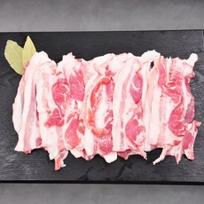 [푸르젠] 국내산 돼지 뒷고기, 1개, 차돌뒷고기 1kg