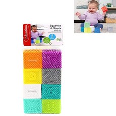 알럽 8P 말랑한감각놀이블럭세트 신나는놀이 아기선물 조카선물, 1개