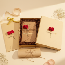 메리레이디 빈티지 감성 로맨틱 편지지 선물세트, 장미