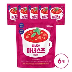 발보아 저당 마녀스프 핫칠리, 6개, 200g